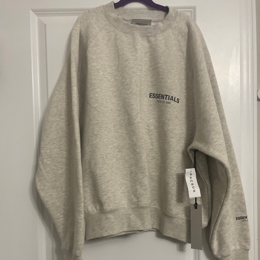 Brand new essentials fear of god crewneck